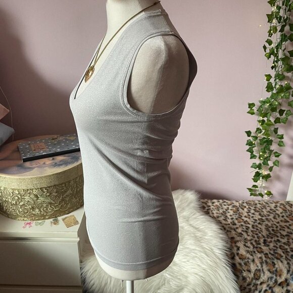 Silver Banana Republic Sparkly Tank - Picture 2 of 8